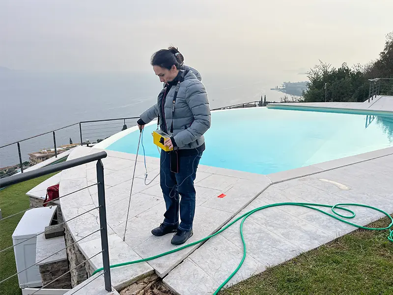 Ricerca perdite Piscine Acqua Tutis