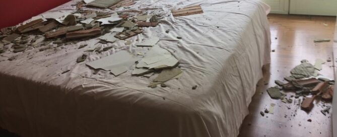 sfondellamento solaio e infiltrazioni